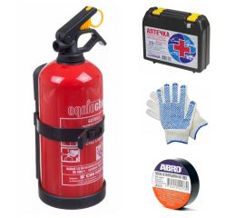 Аптечки / Изолента / Огнетушители / Перчатки