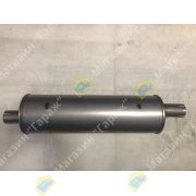 Бочка глушителя EXM4001/MRA170 L=590/D=170 труба смещена D=58/63 x L=150