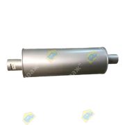 Бочка глушителя EXM4003 L=787/D=279 труба смещена D=90/93 x L=150 D=103/108 x L=150