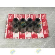 Колпачки маслосъёмные ISUZU двигатель 4HF1/4HG1/6HE1 8943966091/ 8943966092/5050021 (8кл/12кл) THO (13.9x8.4x18.5)