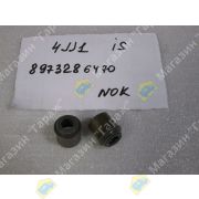 Колпачки маслосъёмные ISUZU двигатель 4JJ1 8973286470/XV0581-E0 (16кл) NOK (11.5x6.3x14.3)