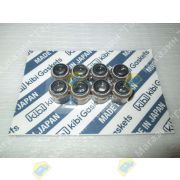 Колпачки маслосъёмные NISSAN двигатель TD23-27/QD32/FE6 (24кл) 13207- V1700/13207-V170A/13207-G2402/13207-Z5503/AVB200049 KIBI (12.0x8.0x13.5)