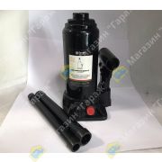 Домкрат гидравлический БАК.00030, бутылочный, 6 т., (TUV, 2 клапана), высота подъёма 370 мм.