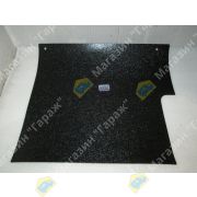 Брызговик резиновый HYUNDAI HD72-78 61845-5H551 (415x365 3отв. с вырезом) задний правый
