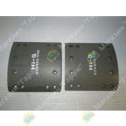 Накладки тормозные DAEWOO NOVUS SL154+SL155 (шир.160мм/12 отв.) SANGSIN задние 3454204680 + 3454204670