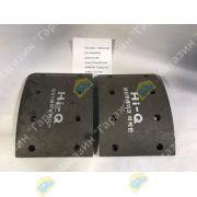 Накладки тормозные KIA GRANBIRD SL022/SL186 (шир.147мм/8 отв.) SANGSIN передние AA92A-33725A