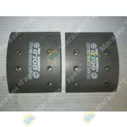 Накладки тормозные HYUNDAI HD120 SL058/SL213/HL0711 (шир.120мм/8 отв.) HONG SUNG передние 58144-6A900/58140-6A900