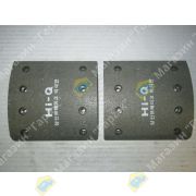 Накладки тормозные HYUNDAI HD120 SL059/SL214 (шир.150мм/8 отв.) SANGSIN задние 58344-6A900