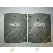 Накладки тормозные HYUNDAI HD260 SL016/SL210/HL0028 + SL017/SL211/ HL0027 (шир.220мм/16+15 отв.) HONG SUN задние 58343-7D941+58342-7D940