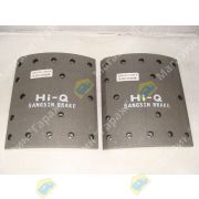 Накладки тормозные DAEWOO NOVUS/HYUNDAI HD260 SL216 (шир.220мм/16 отв.) SANGSIN задние