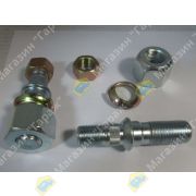 Шпилька+гайка HYUNDAI HD45/HD65/HD72/HD78/COUNTY задняя (короткая) 52755-45000 L (гайка 38)
