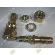Шпилька+гайка HYUNDAI HD45/HD65/HD72/HD78/COUNTY задняя (короткая) 52775-45000 R (гайка 38)