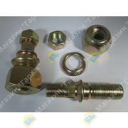 Шпилька+гайка HYUNDAI HD45/HD65/HD72/HD78/COUNTY задняя (длинная) 52775-45210 R (гайка 41) BW61R/HB61R