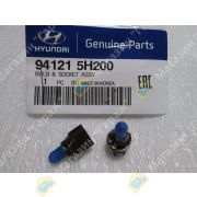 Лампа 24V (BAX) T4.7 1.6W корея 1685G/94121-5H200 с патроном/без цоколя (панель приборов) синий колпачек