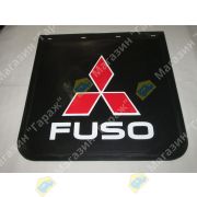 Брызговик задний «FUSO» 61x61см (материал эластичный,морозостойкий) (PVC+Rubber) (ПВХ+резина) MF-61*61-FSO