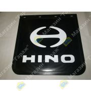 Брызговик задний «HINO» 61x61см (материал эластичный,морозостойкий) (PVC+Rubber) (ПВХ+резина) MF-61*61-HNO