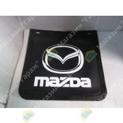 Брызговик задний «MAZDA» 40x40см (материал эластичный,морозостойкий) (PVC+Rubber) (ПВХ+резина) MF-40*40-MZ