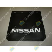 Брызговик задний «NISSAN» 40x40см (материал эластичный,морозостойкий) (PVC+Rubber) (ПВХ+резина) MF-40*40-NS