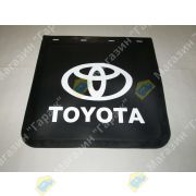 Брызговик задний «TOYOTA» 40x40см (материал эластичный,морозостойкий) (PVC+Rubber) (ПВХ+резина) MF-40*40-TY