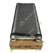 Радиатор отопителя ISUZU двигатель 4HG1/4HK1 8980473800 HR-508 правый руль (без трубок)