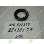 Сальник рулевого редуктора MITSUBISHI FUSO FK417/617 MC811339/MC091850 NISSAN UD 48137-Z9008/48137-Z9005 25х38х7.5 ARS (Arai Rubber Seal)