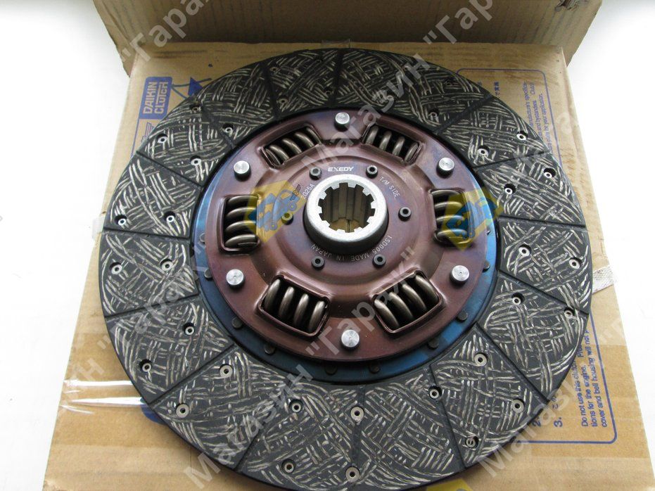 Диск сцепления ISUZU/NISSAN IS-04 350x220x10х38.1 двигатель 6HE1-T/FE6 ...