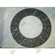 Накладки сцепления d 430x252x5 (с клепками) для HND045