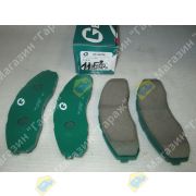 PF-1553 колодки тормозные дисковые TOYOTA G-BRAKE XZU508 GP-02276 04465-37210/04466-37120/04465-37220