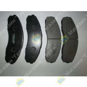 PF-1553 колодки тормозные дисковые TOYOTA NISSHINBO XZU508 04465-37210/04466-37120/04465-37220