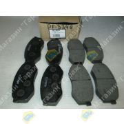 PF-3349/3236 колодки тормозные дисковые MITSUBISHI CANTER AKEBONO AN-427K