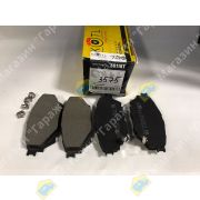 PF-3575 колодки тормозные дисковые MITSUBISHI CANTER KOTL (левый руль MITSUBISHI FUSO CANTER TF ЕВРО-5) 3611KT ML225279/MK585933 передние/задние