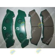 PF-4384 колодки тормозные дисковые ISUZU G-BRAKE GP-04041