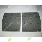 Накладки тормозные AL-1502R (T370-1501/T370-1502) 1611L37/GL-8501 S4706-81020 ISUZU CYH/CYY / HINO500 задние