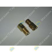 Переходник для тормозных трубок с EURO на JAPAN R-129/5-600-129 (M10x1 на M12x1 ключ на 13)