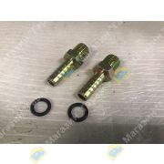 Штуцер к сепаратору топливный 140R для двигателей объёмом 1,5-3 литра (комплект 2 шт.)