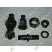 Шпилька+гайка+футорка NISSAN ATLAS d=18мм BW42R-18 /BC-3900-RH (mls-032 + mls-166 + mls-122)
