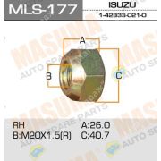 Гайка ISUZU NPR передняя 1423330210 R (mls-177)