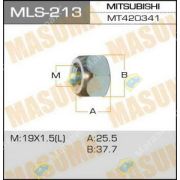 Гайка MITSUBISHI CANTER передняя MT420341 L (mls-213) (замена 51985-5H200/ 51985-5H201)