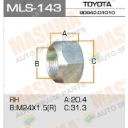 Гайка TOYOTA задняя 90942-01010 R (mls-143)