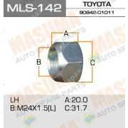 Гайка TOYOTA задняя 90942-01011 L (mls-142)