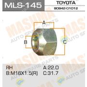 Гайка TOYOTA передняя 90942-01012 R (mls-145)