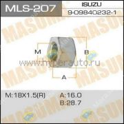Гайка внутренняя 9098402321 M18x1,5 R (mls-207) ключ на 29