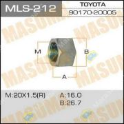 Гайка внутренняя 90170-20005 M20x1,5 R (mls-212) ключ на 27