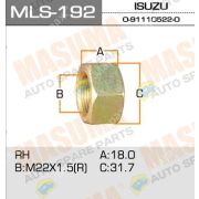 Гайка внутренняя 0911103220 M22x1,5 R (mls-192) ключ на 32