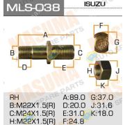 Шпилька ISUZU FRR 5т передняя R (mls-038)