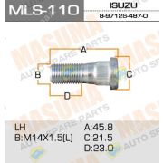 Шпилька ISUZU NHR передняя/задняя 8971264870 L (mls-110)
