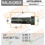 Шпилька MITSUBISHI CANTER задняя MK309611 L (mls-083)