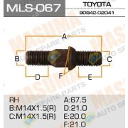 Шпилька TOYOTA LY задняя 90942-02041 R (mls-067)