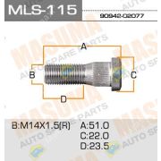 Шпилька TOYOTA LY передняя 90942-05009 R (mls-115)