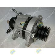 Генератор ISUZU двигатель 4HF1/4HG1/4HL1/4HK1/4HJ1 24V 60A 8971753901/ /114014/ALH4014/ALH9014LP с в/насосом KRAUF/MOTORHERZ круг.фишка